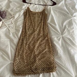 OH POLLY DROP A GLINT dress